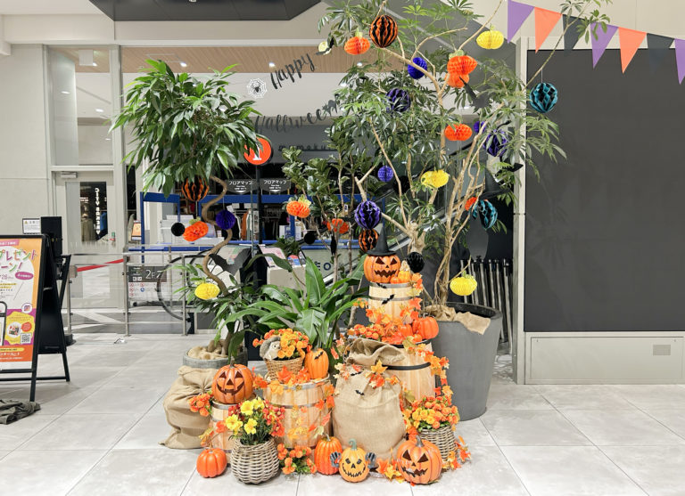 【商業施設・ホテル・オフィス】各施設のハロウィン・秋の装飾アイデア紹介｜COLUMN（コラム）｜INFORMATION｜株式会社グリーン